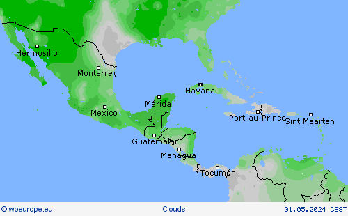 Duration of sunshine Forecast maps