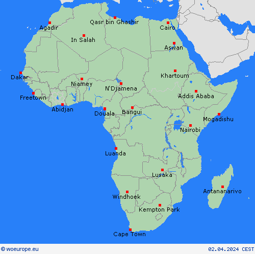  Africa Forecast maps