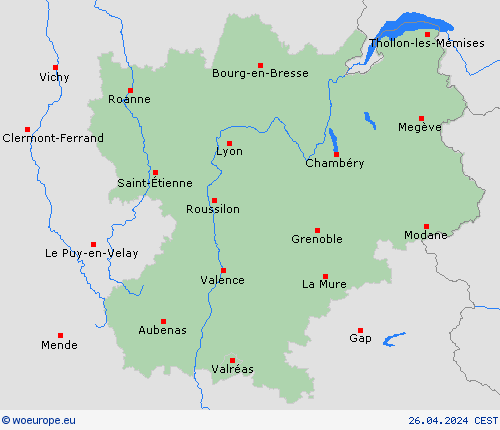 Forecast map