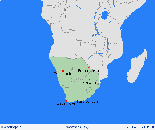 overview  Africa Forecast maps