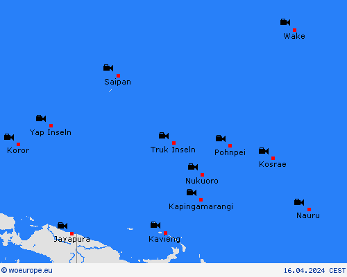 webcam Nauru Oceania Forecast maps