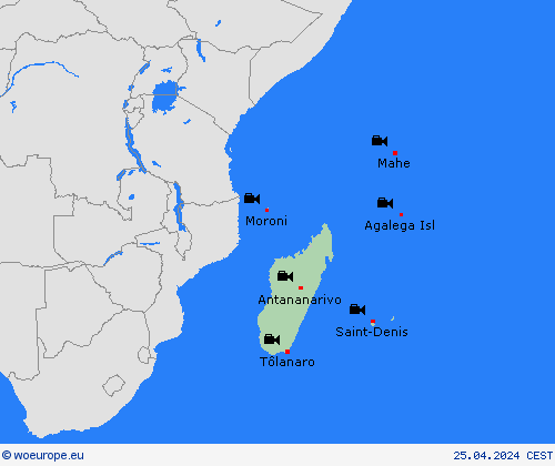 webcam  Africa Forecast maps
