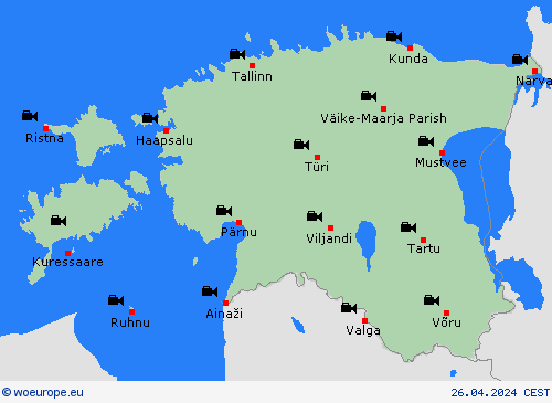 webcam Estonia Europe Forecast maps