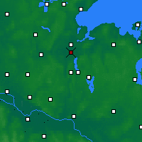 Nearby Forecast Locations - Bay of Lübeck - Map