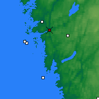 Nearby Forecast Locations - Partille - Map