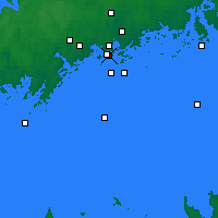 Nearby Forecast Locations - Helsinki - Map