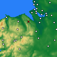 Nearby Forecast Locations - Mold - Map