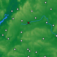 Nearby Forecast Locations - Fairford - Map