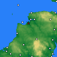 Nearby Forecast Locations - Bideford Bay - Map