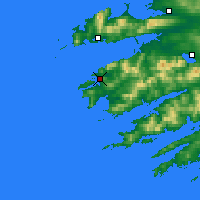 Nearby Forecast Locations - Valentia Is - Map