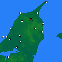 Nearby Forecast Locations - Sindal - Map