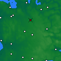 Nearby Forecast Locations - Karup - Map