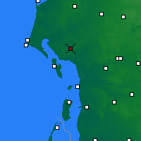 Nearby Forecast Locations - Esbjerg - Map
