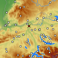 Nearby Forecast Locations - Beznau - Map