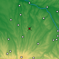 Nearby Forecast Locations - Auch - Map