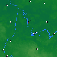 Nearby Forecast Locations - Rathenow - Map
