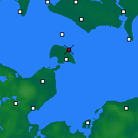 Nearby Forecast Locations - Marienleuchte - Map