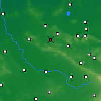 Nearby Forecast Locations - Osnabrück - Map