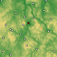 Nearby Forecast Locations - Kassel - Map