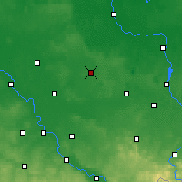 Nearby Forecast Locations - Finsterwalde - Map