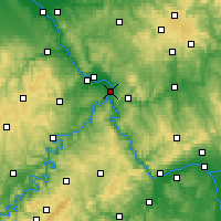 Nearby Forecast Locations - Koblenz - Map
