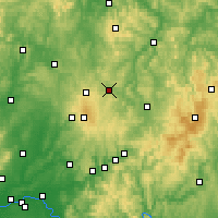 Nearby Forecast Locations - Lauterbach - Map