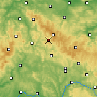Nearby Forecast Locations - Suhl - Map