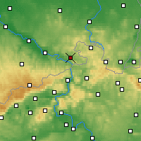 Nearby Forecast Locations - Kirnitzschtal - Map