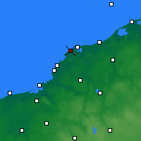 Nearby Forecast Locations - Jarosławiec - Map