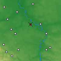 Nearby Forecast Locations - Kozienice - Map