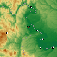 Nearby Forecast Locations - Negotin - Map