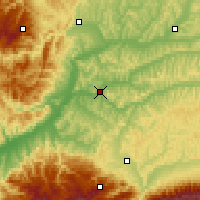 Nearby Forecast Locations - Blaj - Map