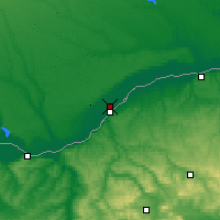 Nearby Forecast Locations - Giurgiu - Map