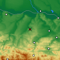Nearby Forecast Locations - Pleven - Map