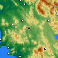 Nearby Forecast Locations - Siena - Map