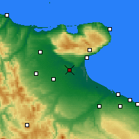 Nearby Forecast Locations - Amendola - Map