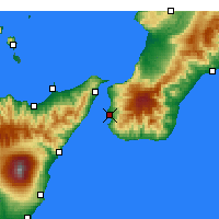Nearby Forecast Locations - Reggio Calabria - Map