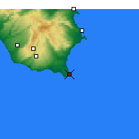Nearby Forecast Locations - Coz. Spadaro - Map