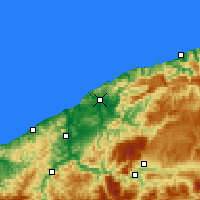 Nearby Forecast Locations - Bartın - Map