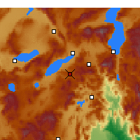 Nearby Forecast Locations - Burdur - Map