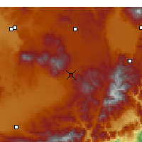Nearby Forecast Locations - Niğde - Map