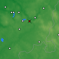 Nearby Forecast Locations - Vilnius - Map