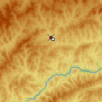 Nearby Forecast Locations - Mogocha - Map