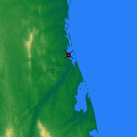 Nearby Forecast Locations - Nogliki - Map