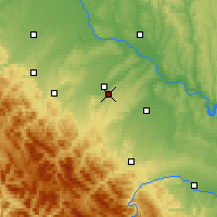 Nearby Forecast Locations - Ivano-Frankivsk - Map