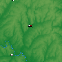 Nearby Forecast Locations - Kalach - Map