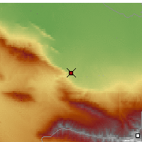 Nearby Forecast Locations - Jizzakh - Map