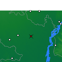 Nearby Forecast Locations - Rangpur - Map