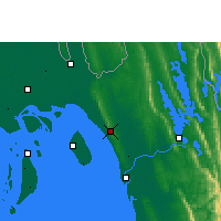Nearby Forecast Locations - Sitakunda - Map