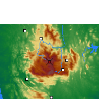 Nearby Forecast Locations - Nuwara Eliya - Map